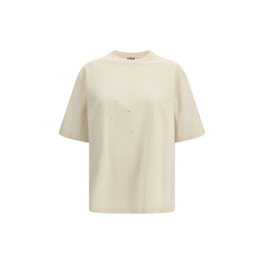 Golden Goose Beige Cotton Women's T-Shirt